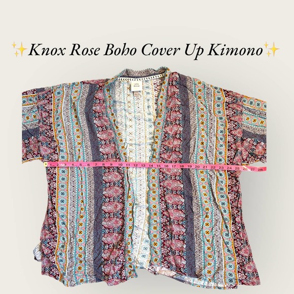 ✨Knox Rose Boho Cover Up‎ Kimono. Size XL/XXL✨ - Picture 5 of 11